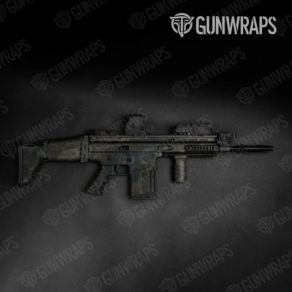 Substrate Shadow Tactical Gun Skin Vinyl Wraps