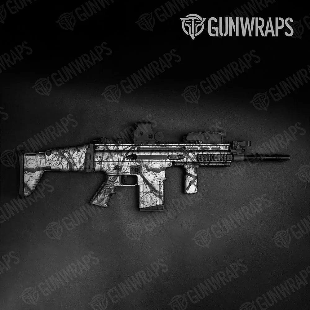 Substrate Snow Stalker Tactical Gun Skin Vinyl Wraps