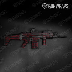 Vietnam Tiger Stripe Vampire Red Tactical Gun Skin Vinyl Wraps