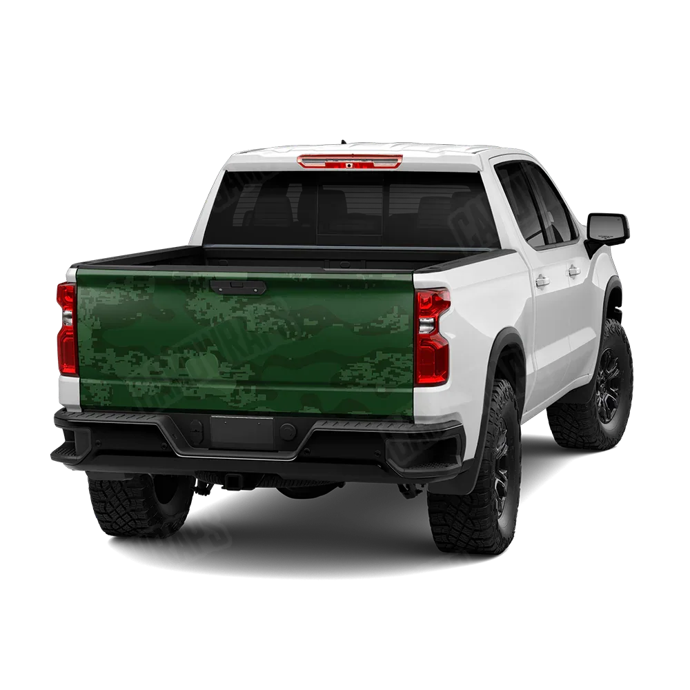 Compound Elite Green Tailgate Wraps