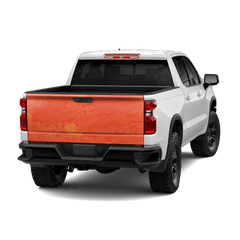 Compound Elite Orange Tailgate Wraps
