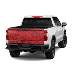Crystal Elite Red Tailgate Wraps