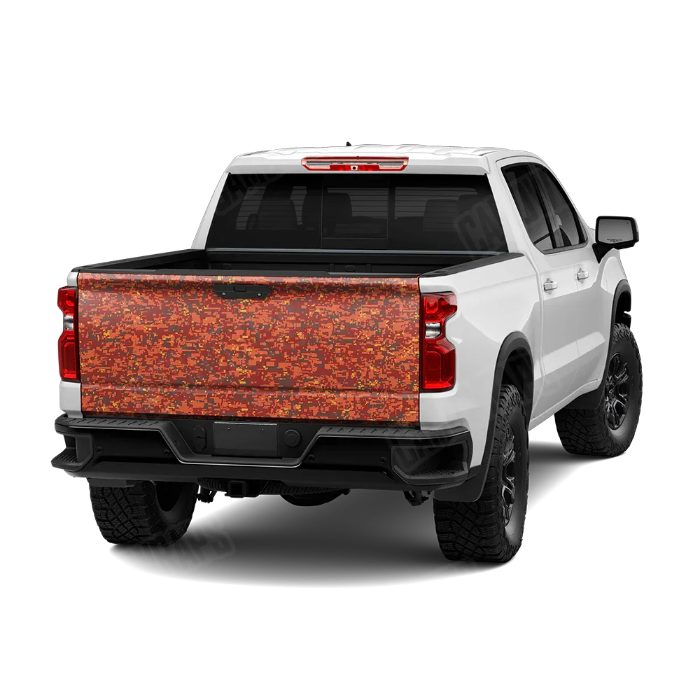 Digital Autumn Tailgate Wraps