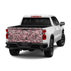 Digital Pink Tailgate Wraps