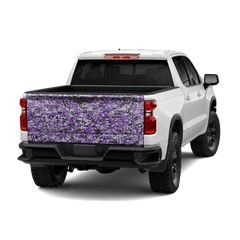 Digital Purple Tiger Tailgate Wraps