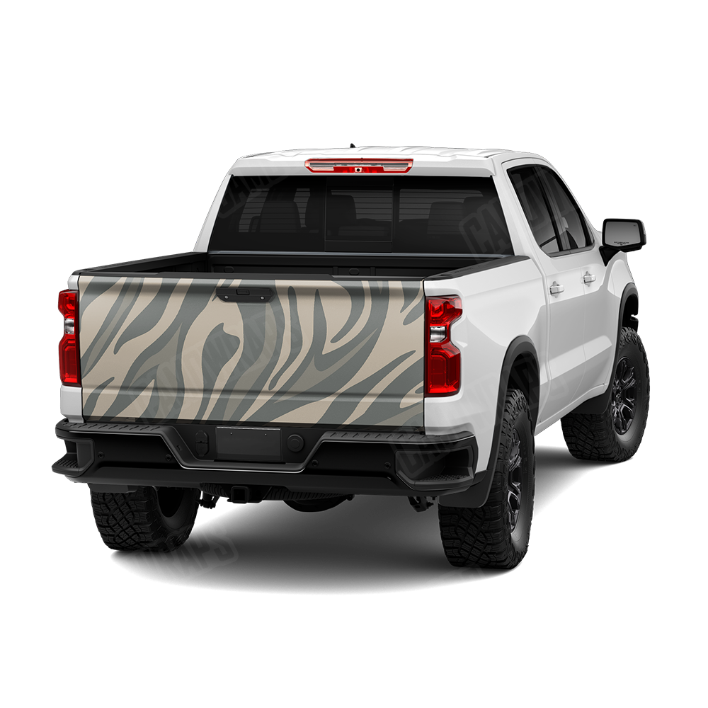 Fun Stripe Army Tailgate Wraps