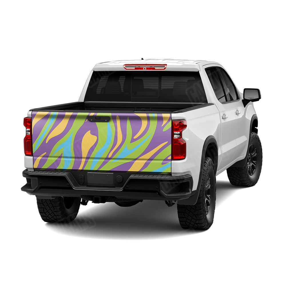 Fun Stripe Carnival Tailgate Wraps