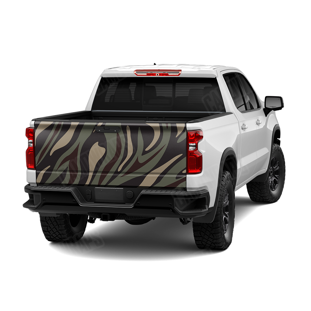 Fun Stripe Militant Blood Tailgate Wraps