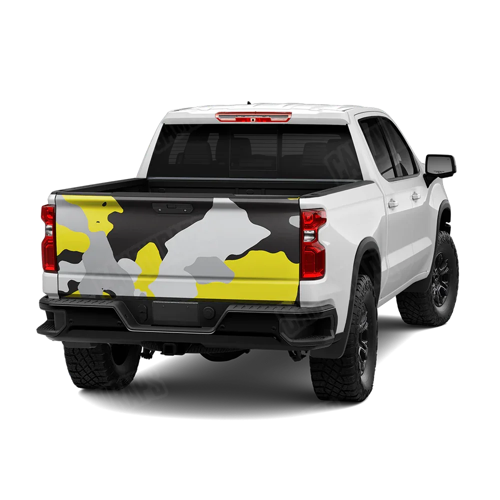 Cumulus Yellow Tiger Tailgate Wraps