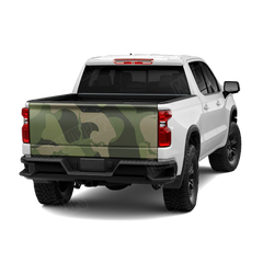 Ragged Army Green Tailgate Wraps