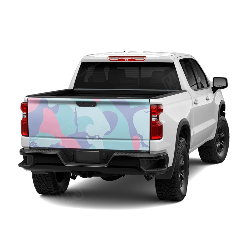 Ragged Cotton Candy Tailgate Wraps
