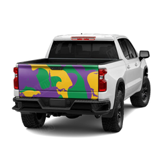 Ragged Mardi Gras Tailgate Wraps