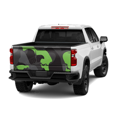 Ragged Metro Green Tailgate Wraps