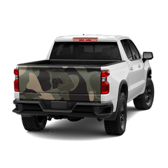 Ragged Militant Green Tailgate Wraps