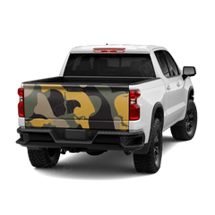 Ragged Militant Yellow Tailgate Wraps