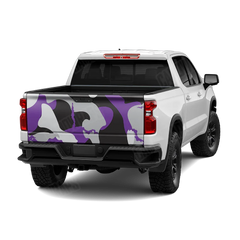 Ragged Purple Tiger Tailgate Wraps