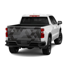 Triangle Elite Black Tailgate Wraps