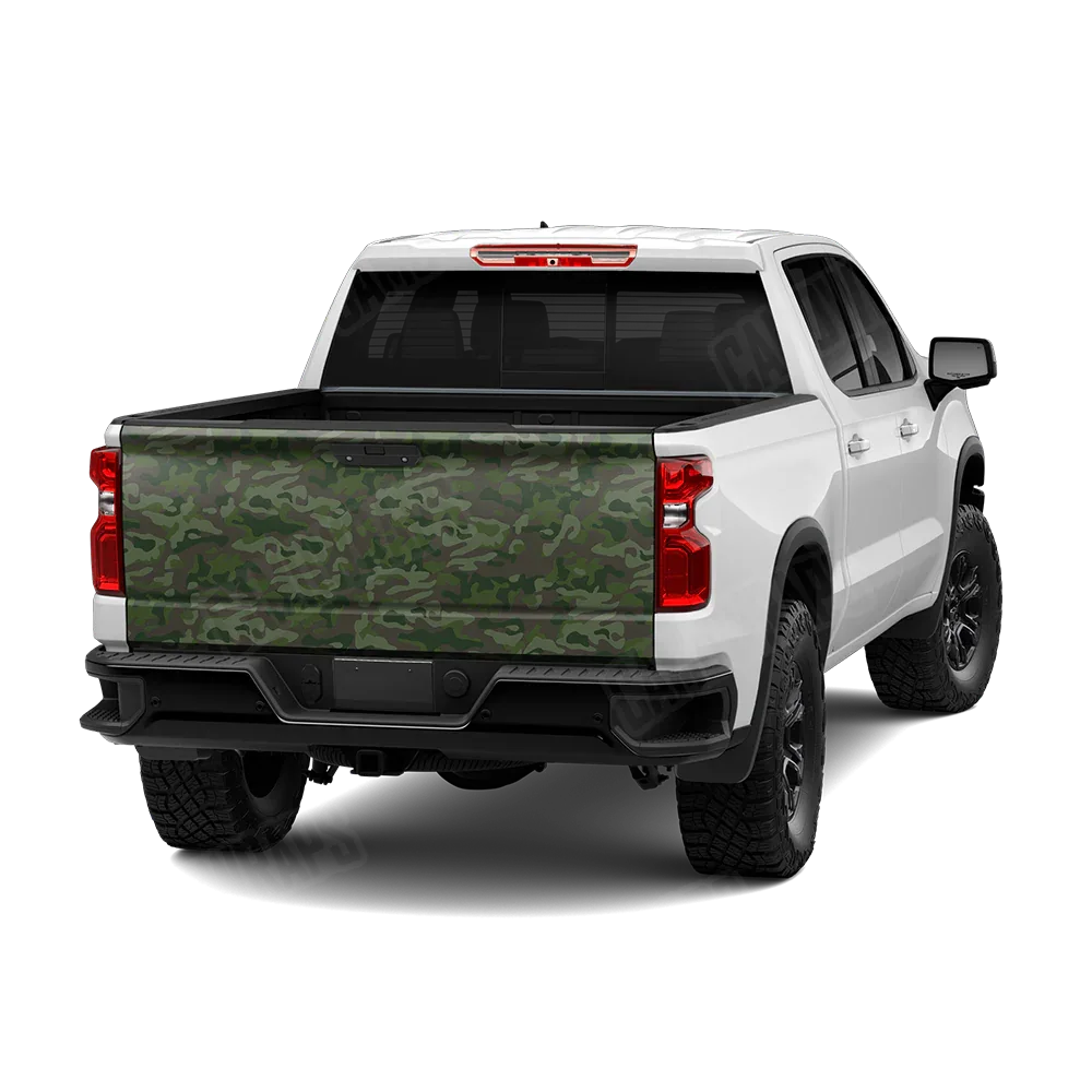 Classic Army Dark Green Tailgate Wraps