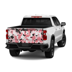 Cumulus Pink Tailgate Wraps