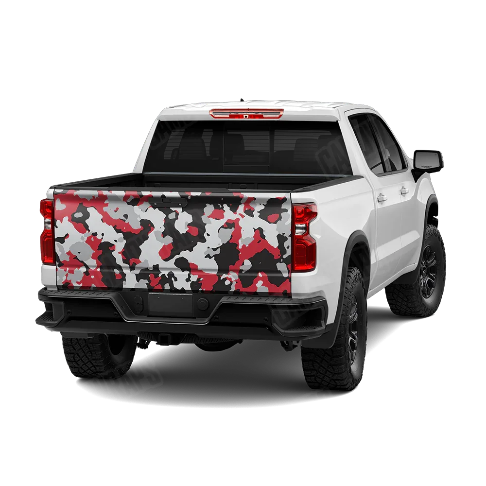 Cumulus Red Tiger Tailgate Wraps