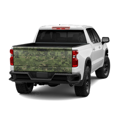 Digital Army Green Tailgate Wraps