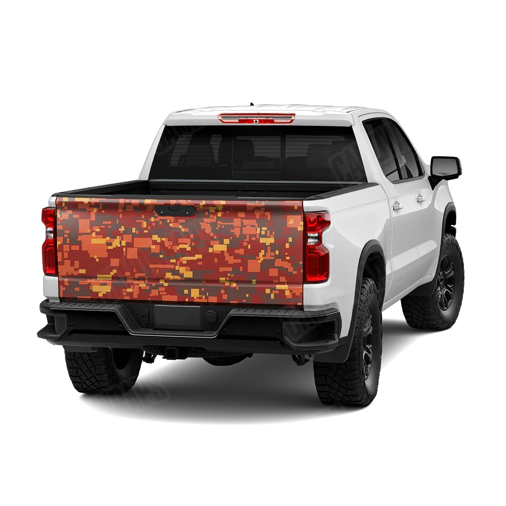 Digital Autumn Tailgate Wraps