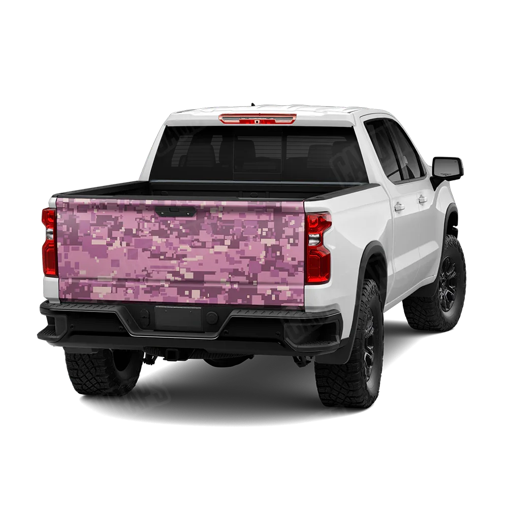 Digital Floral Tailgate Wraps