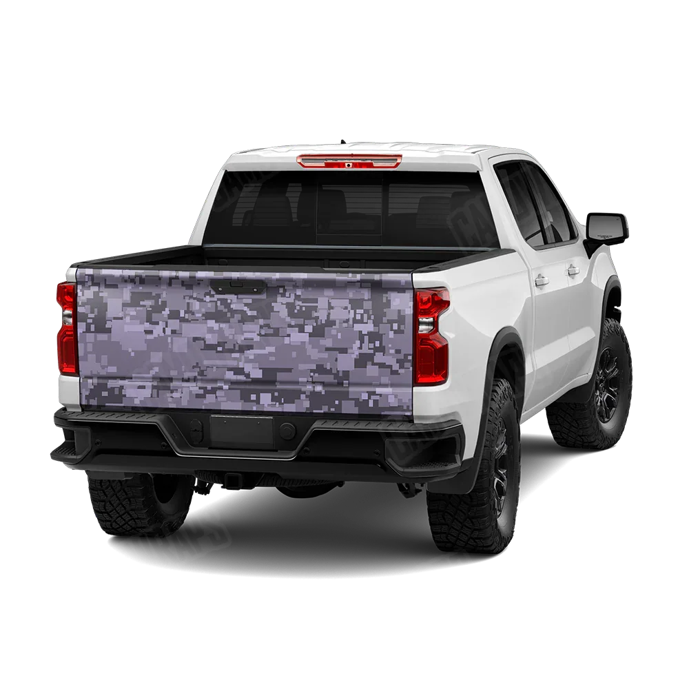 Digital Lilac Tailgate Wraps