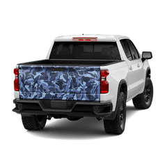 Ragged Blue Urban Night Tailgate Wraps