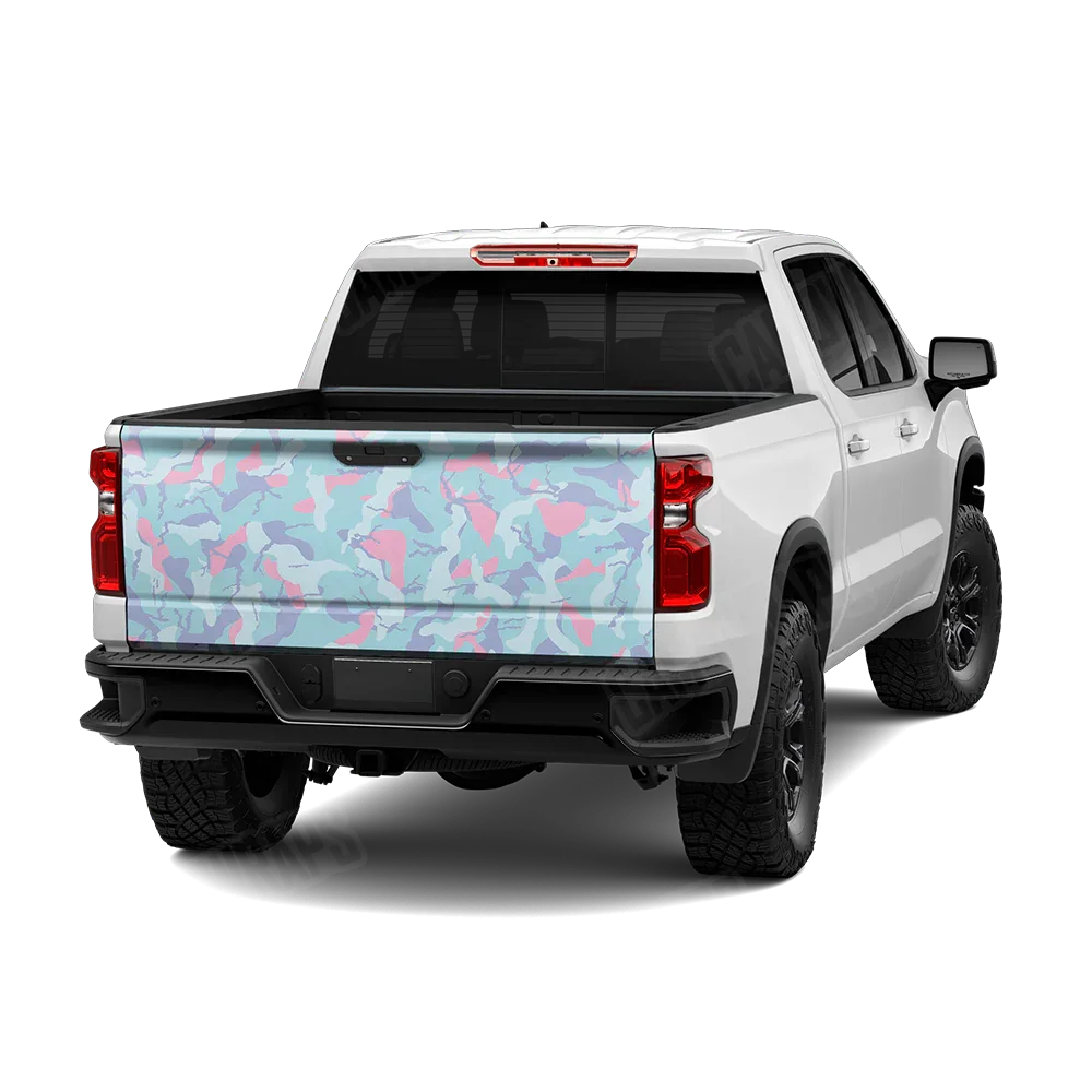 Ragged Cotton Candy Tailgate Wraps
