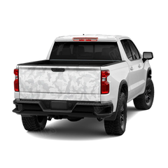 Ragged Elite White Tailgate Wraps
