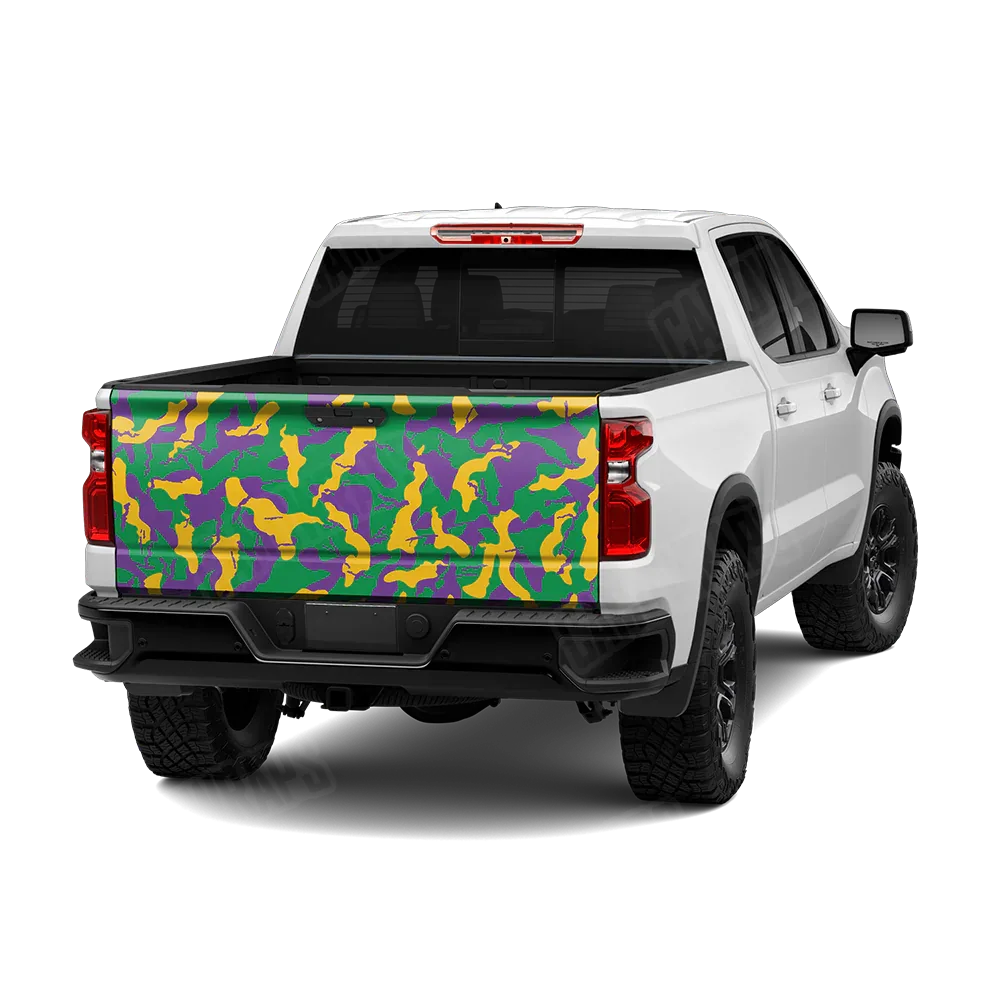 Ragged Mardi Gras Tailgate Wraps