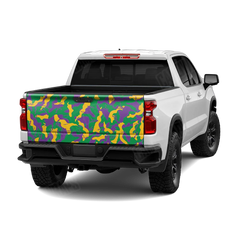 Ragged Mardi Gras Tailgate Wraps