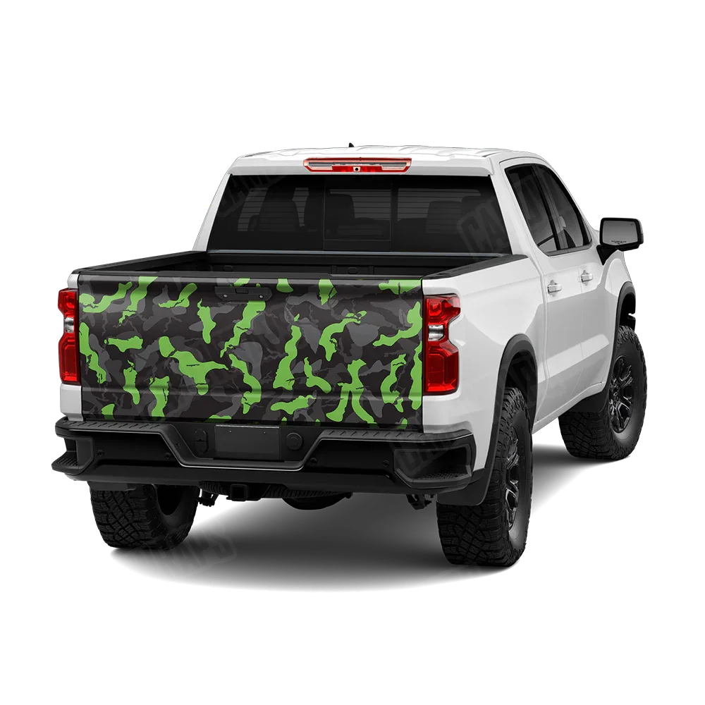 Ragged Metro Green Tailgate Wraps