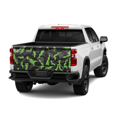 Ragged Metro Green Tailgate Wraps