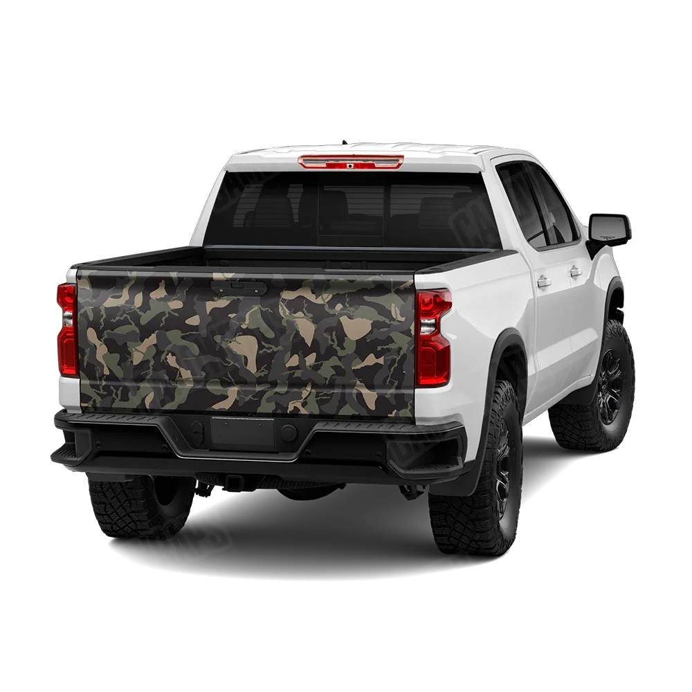 Ragged Militant Charcoal Tailgate Wraps