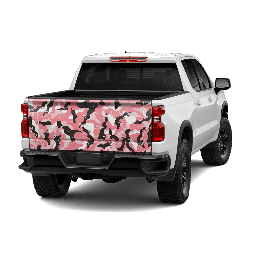 Ragged Pink Tailgate Wraps