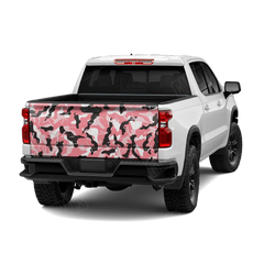 Ragged Pink Tailgate Wraps