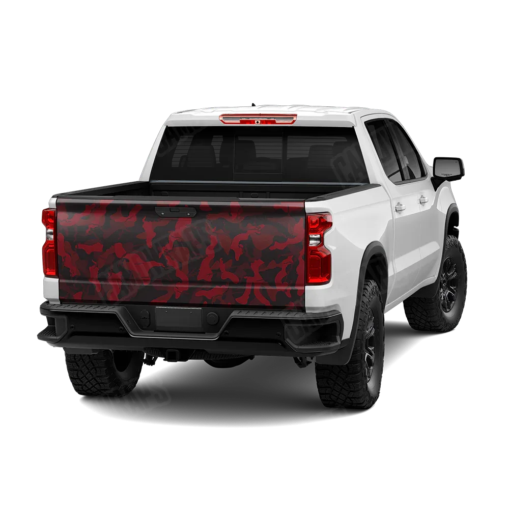 Ragged Vampire Red Tailgate Wraps