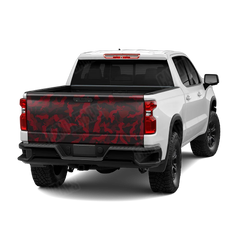 Ragged Vampire Red Tailgate Wraps
