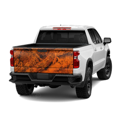 Realtree Nature APX Blaze Tailgate Wraps