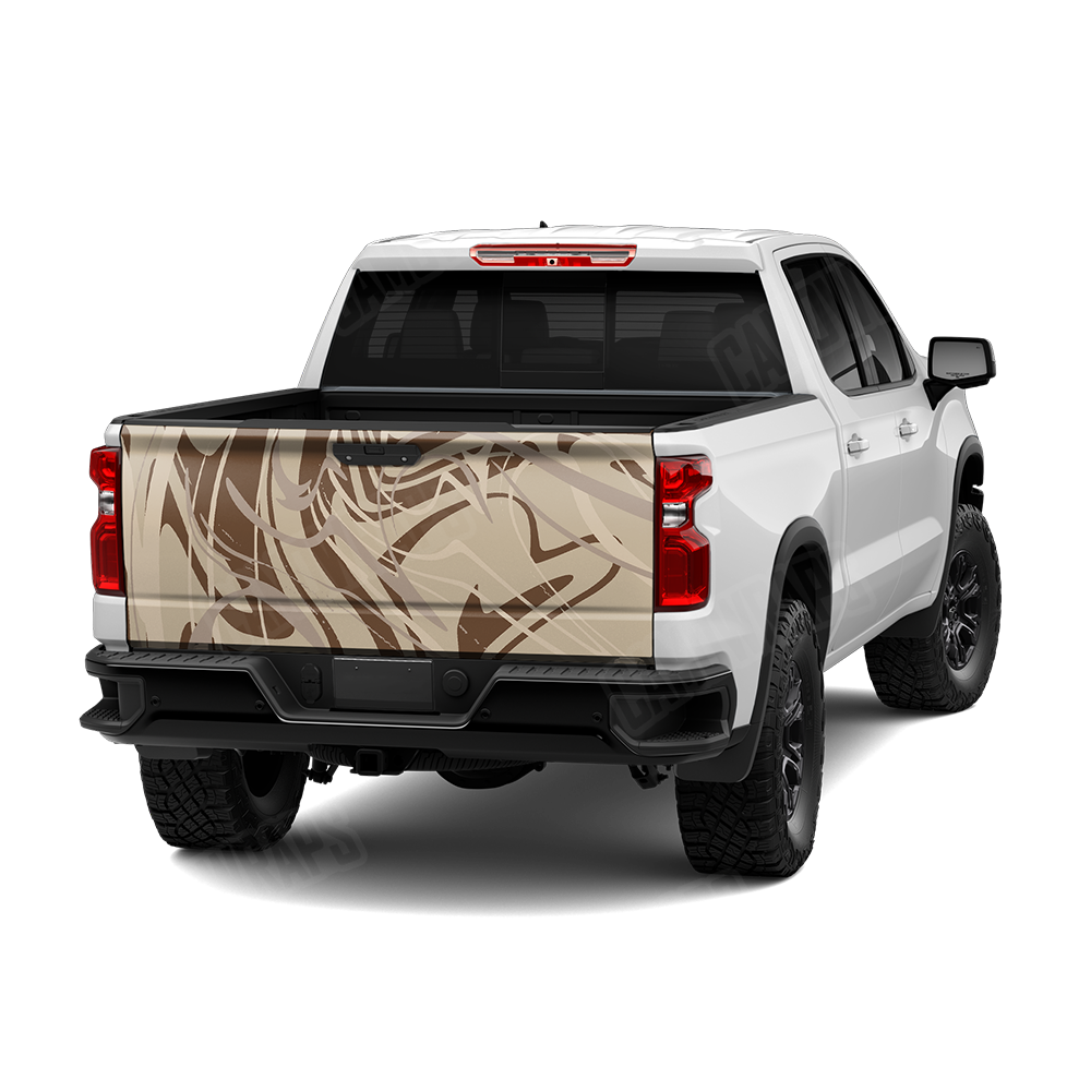 Liquid Smoke Desert Tailgate Wraps