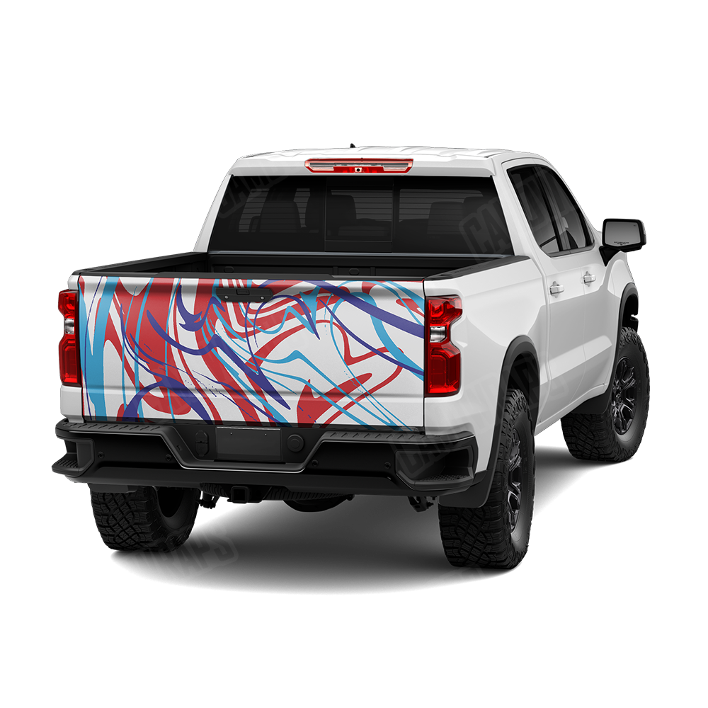 Liquid Smoke M Series Tailgate Wraps