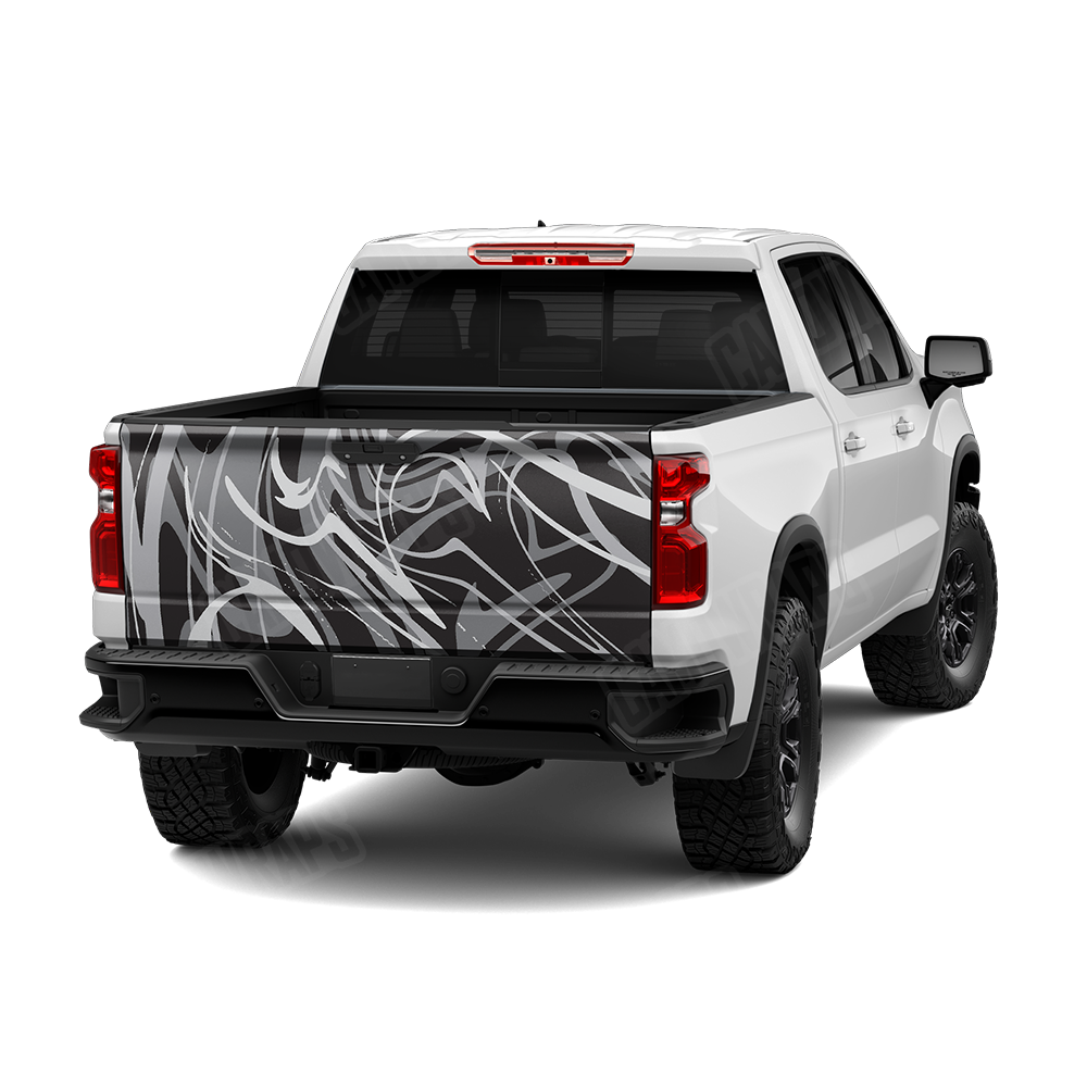 Liquid Smoke Urban Night Tailgate Wraps