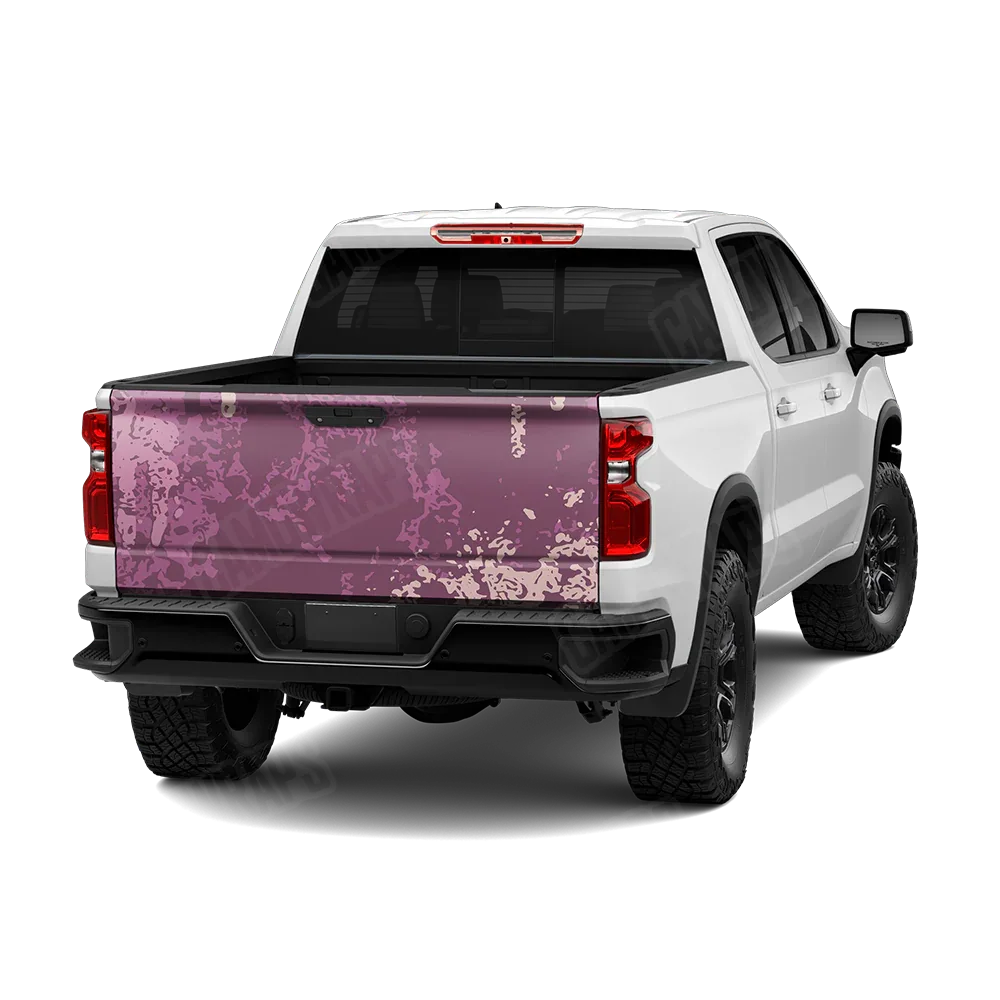Pasted Floral Tailgate Wraps