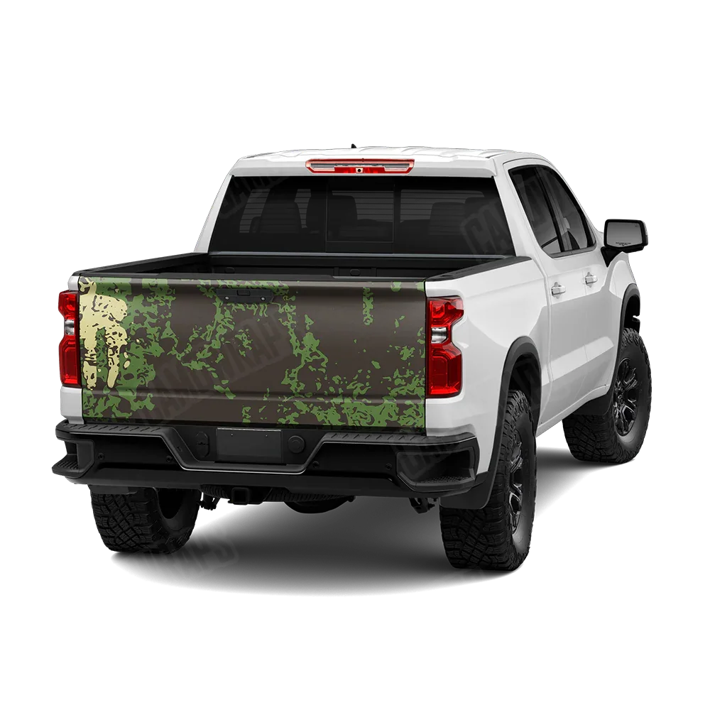 Pasted Jungle Tailgate Wraps