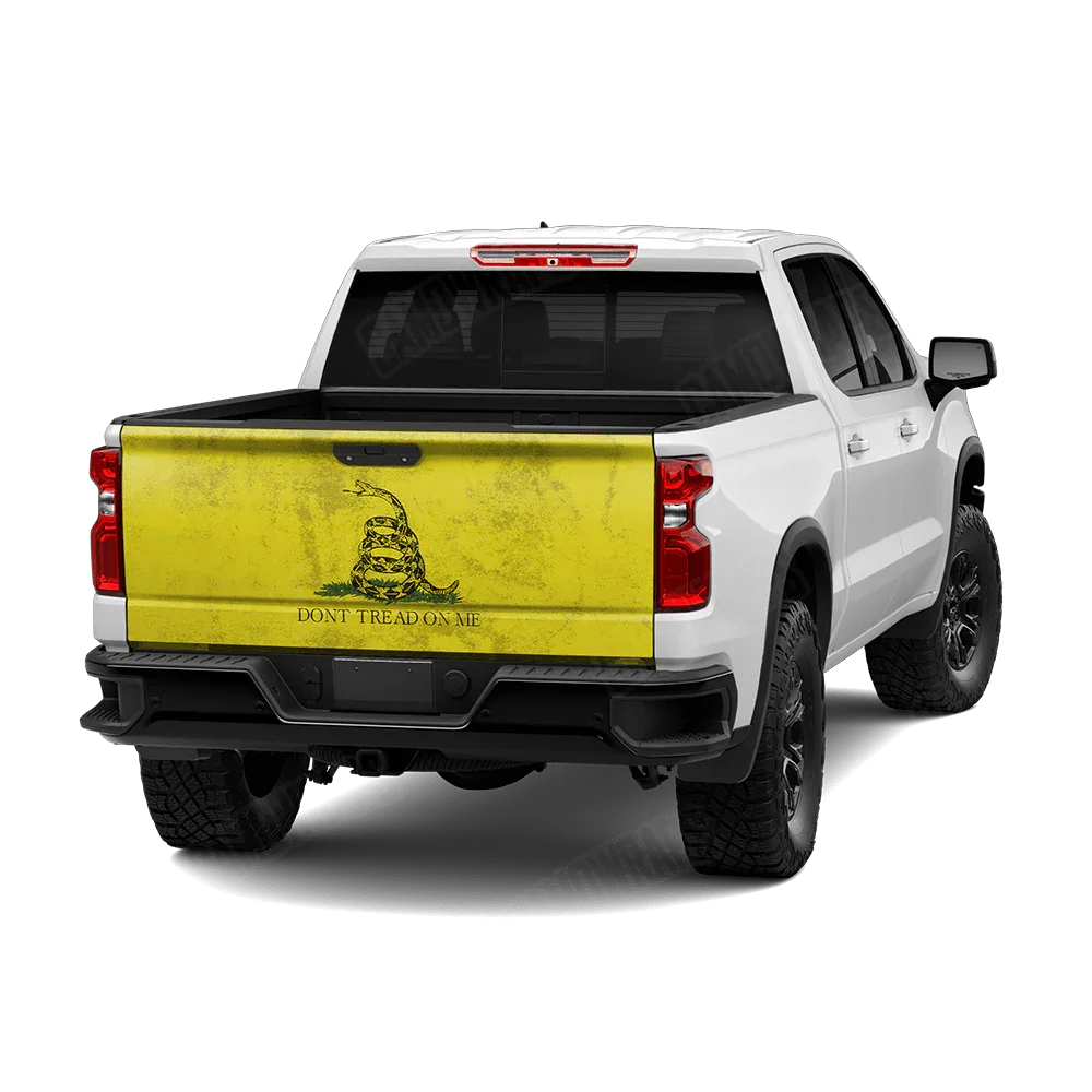 Patriotic Don't Tread on Me Tailgate Wraps