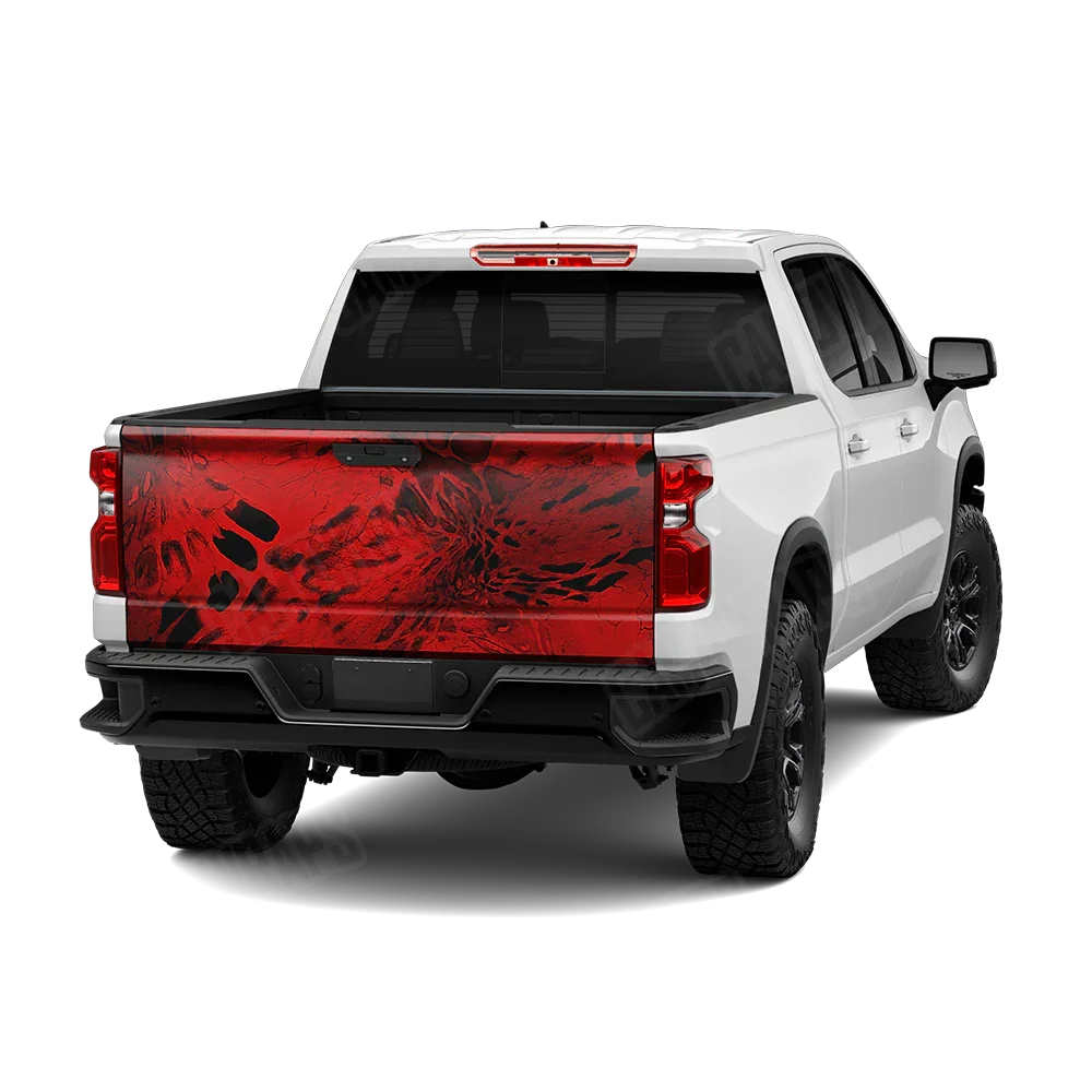 Prym1 Camo Red Tailgate Wraps