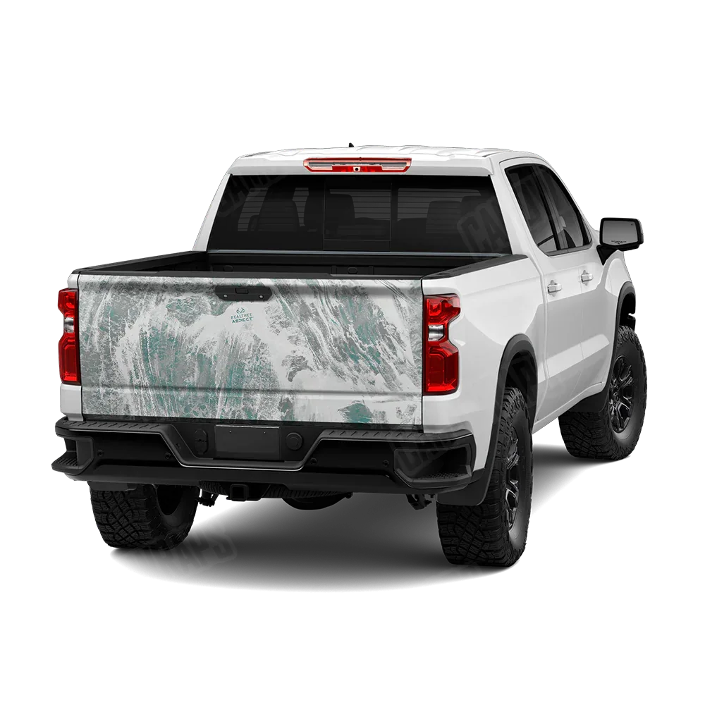 Realtree Aspect Arctic Tailgate Wraps