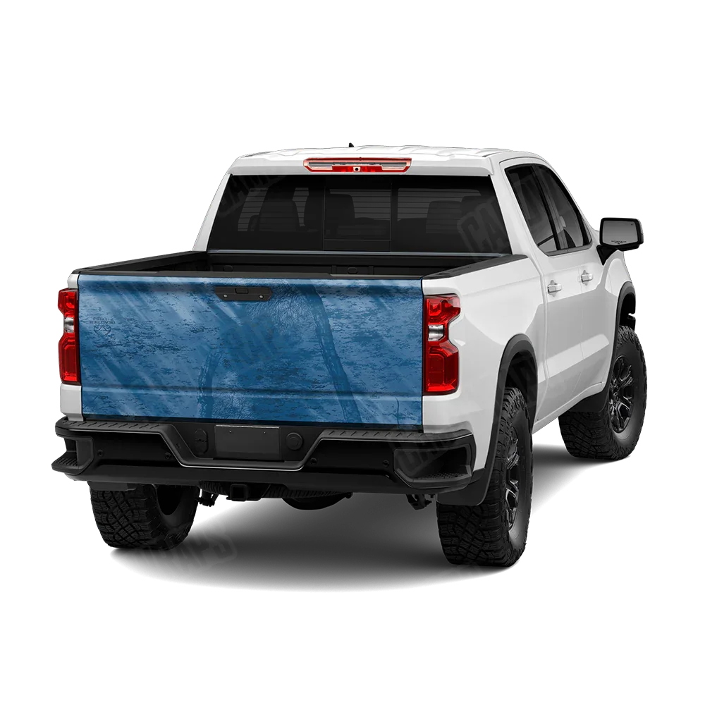 Realtree Fishing Blue Tailgate Wraps